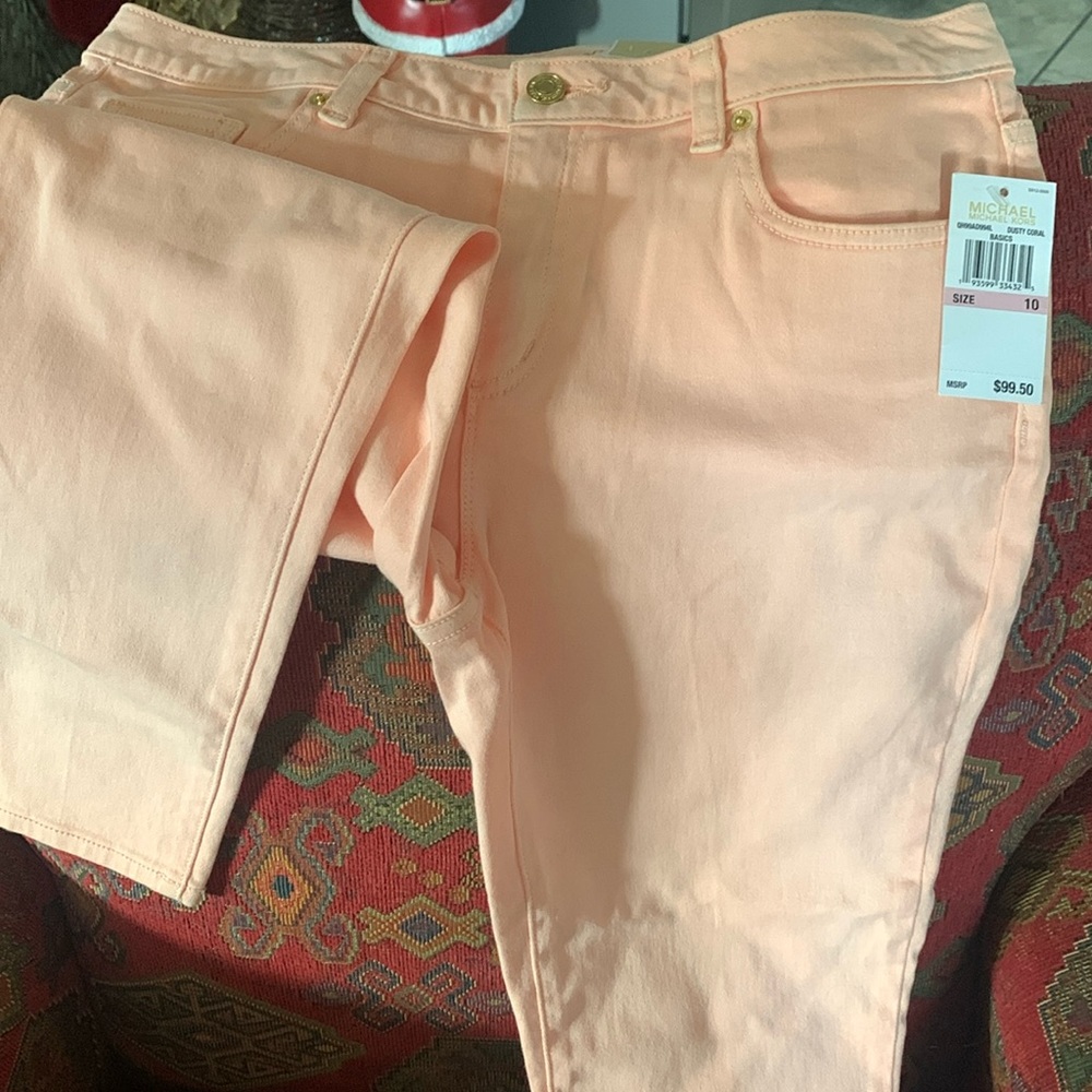 Michael kors size 10 Izzy cropped skinny jeans